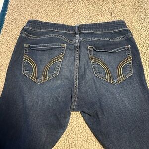 Hollister OG Dark Blue Denim Jean Jeggings 7R